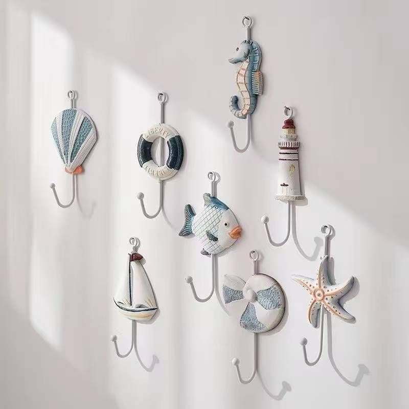 Nautical Wall Hooks Set of 3
