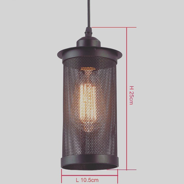 Industrial Mesh Pendant Light