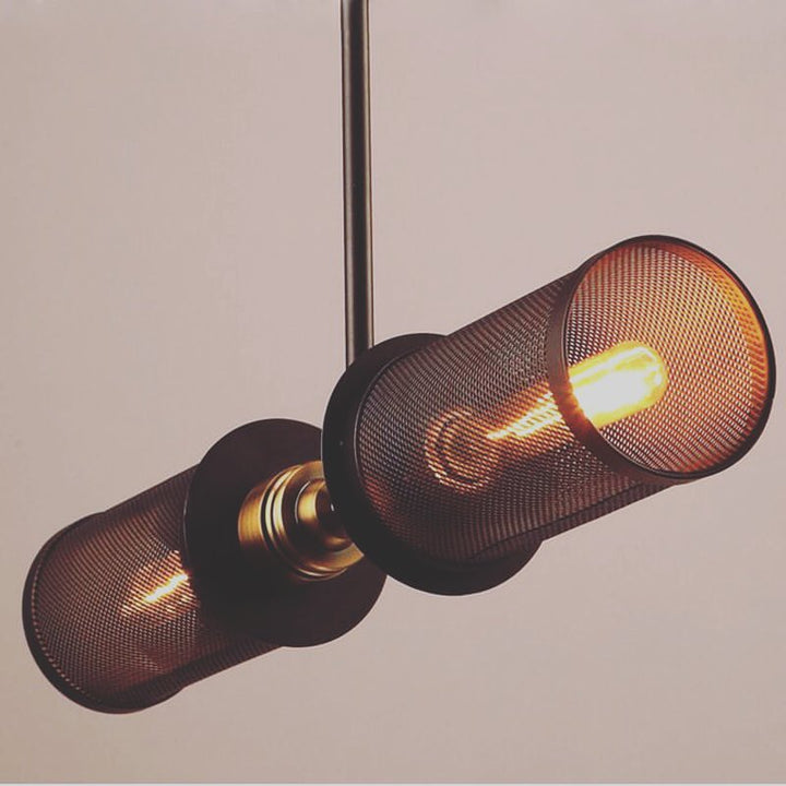 Industrial Mesh Pendant Light