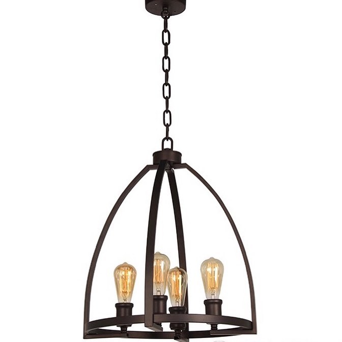 Industrial Cage Chandelier