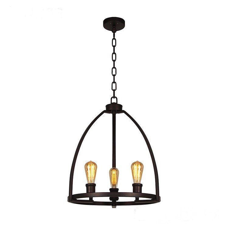 Industrial Cage Chandelier