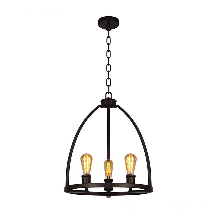 Industrial Cage Chandelier