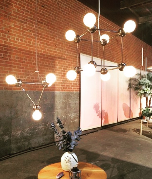 Modern Geometric Globe Chandelier