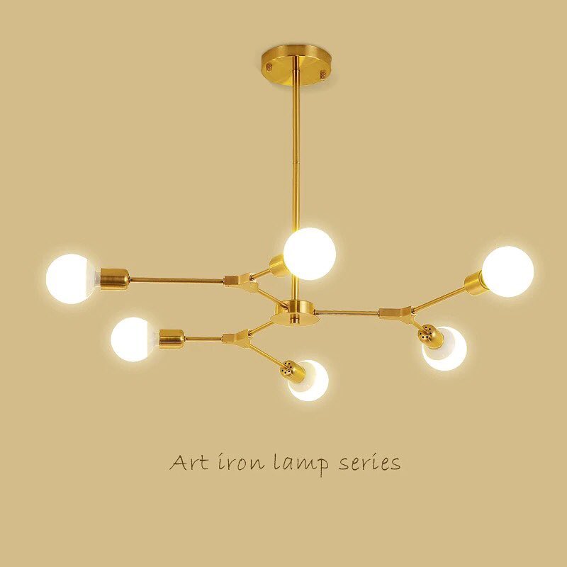 Modern Branch-Style Ceiling Light