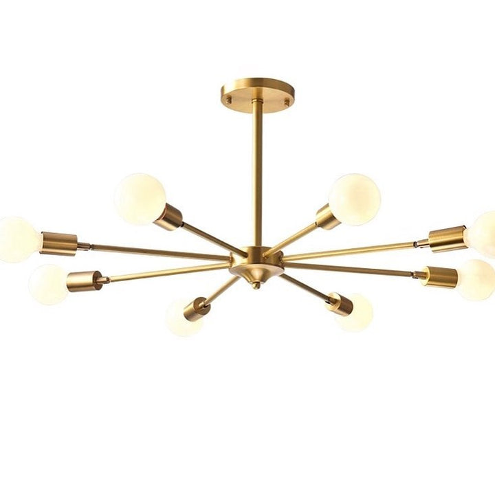 Modern Golden Branch Chandelier