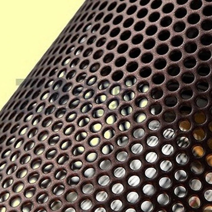 Industrial Black Mesh Cylinder Pendant Light