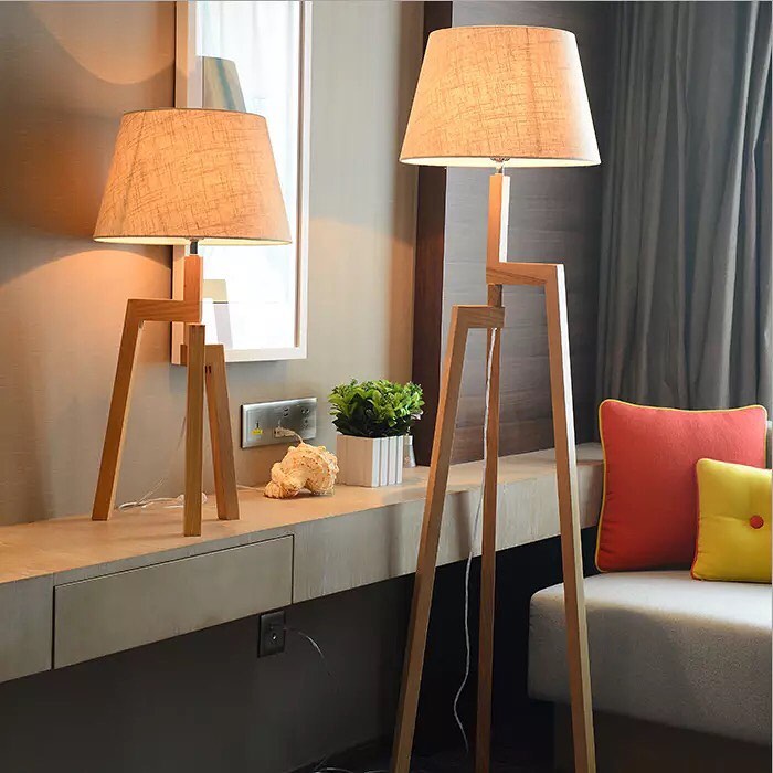 Scandinavian Floor and Table Lamp