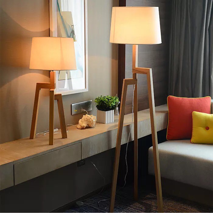 Scandinavian Floor and Table Lamp