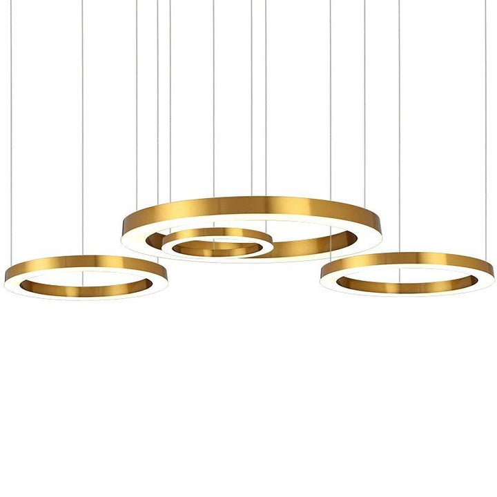 Modern Gold Circular LED Ceiling Light