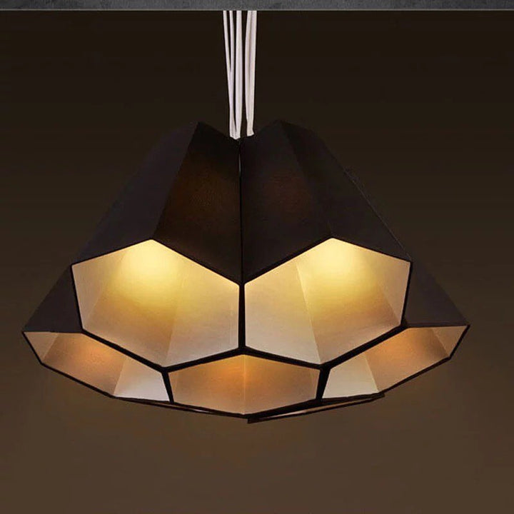 Modern Multi-Color Geometric Pendant Light