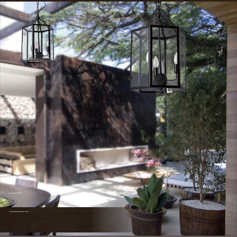 Outdoor Lantern Pendant Light