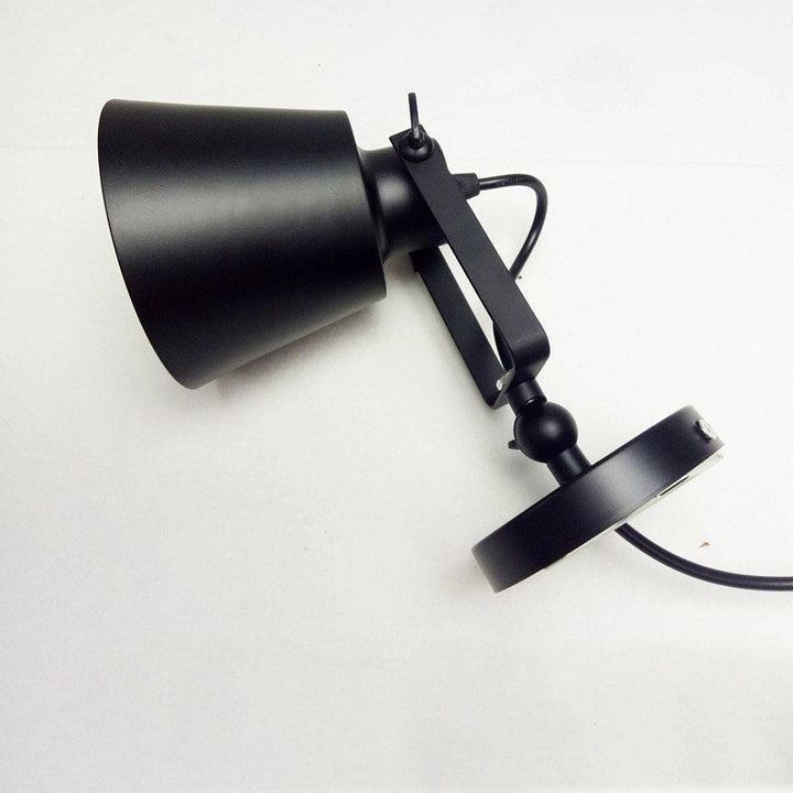 Modern Industrial Wall Sconce with Matte Black Finish