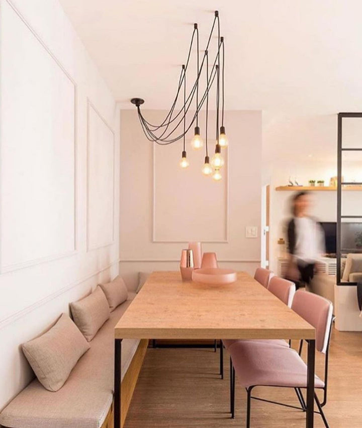 Modern Multi-Cord Pendant Light