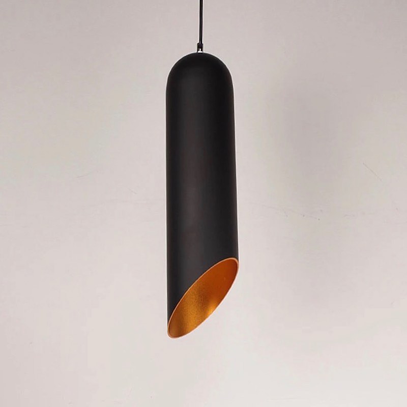 Dual-Tone Cylinder Pendant Light