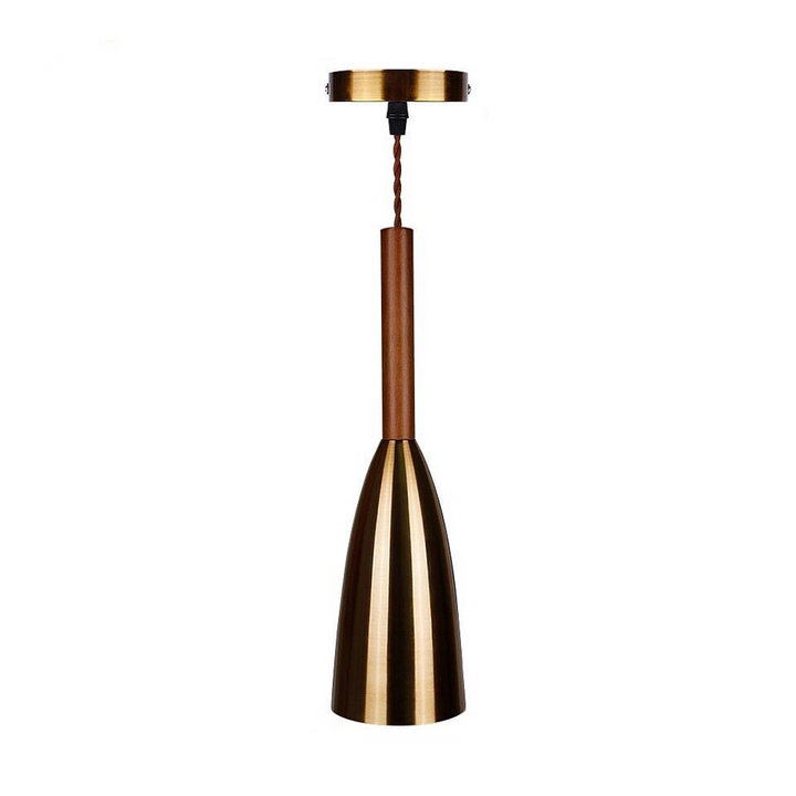 Brass Cone Pendant Lights