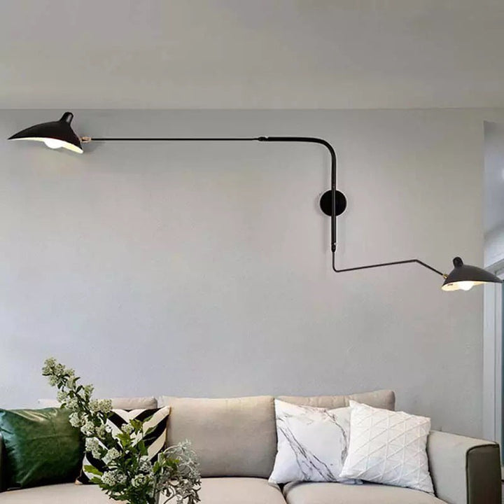 Adjustable Wall-Mounted Light with Modern Design