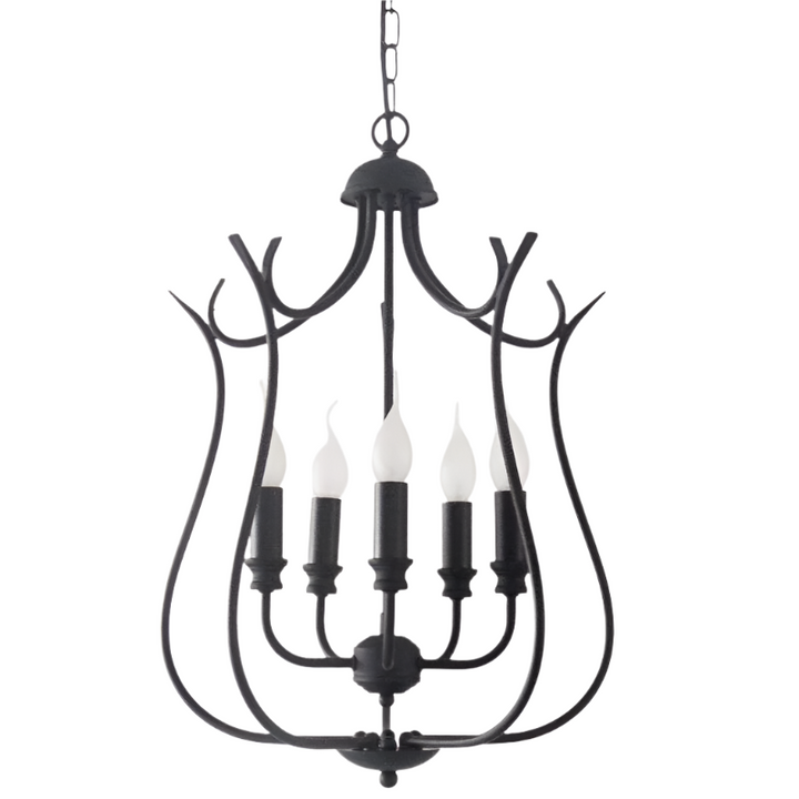 Traditional Black Chandelier