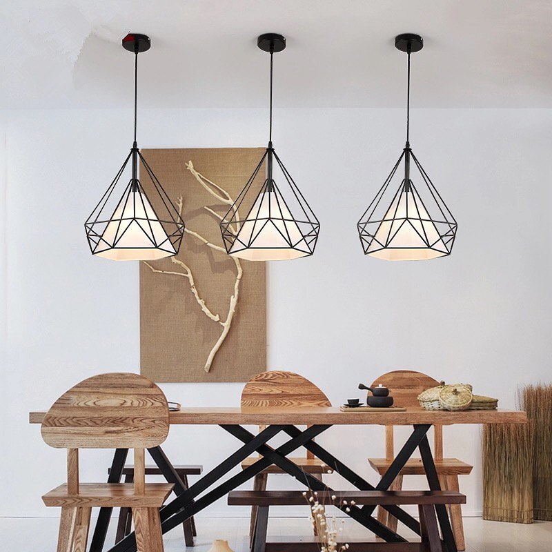 Geometric Pendant Light with Modern Design