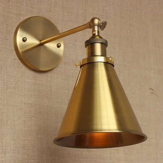 Modern Wall Sconce with Gold Finish