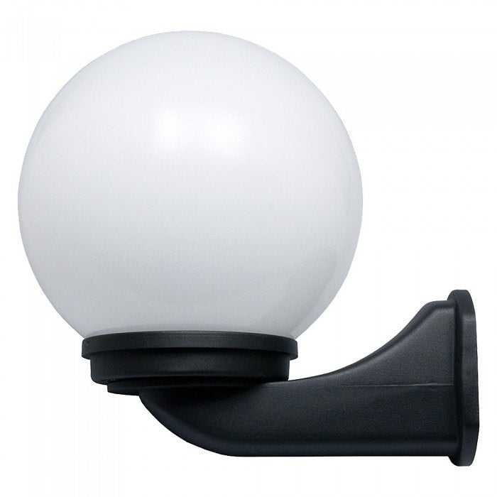 Luna Globe Outdoor Wall LightLuna Globe Outdoor Wall LightBring a soft and elegant glow to your outdoor spaces with the Luna Globe Outdoor Wall Light. Designed with a classic spherical opal diffuser and a durable black wallDraftWadi Home