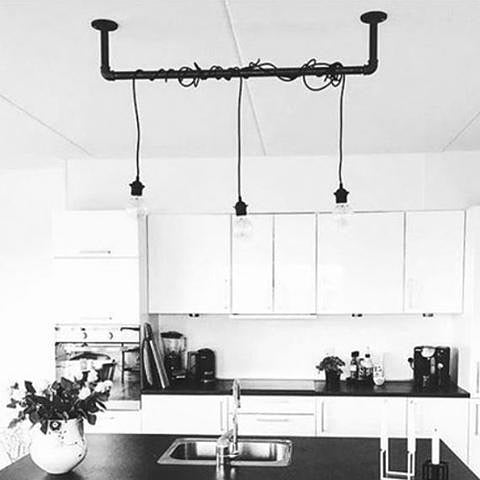 Industrial Linear Ceiling Light