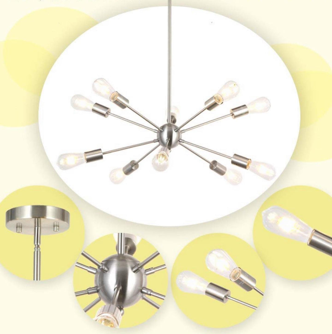 Modern Sputnik Chandelier