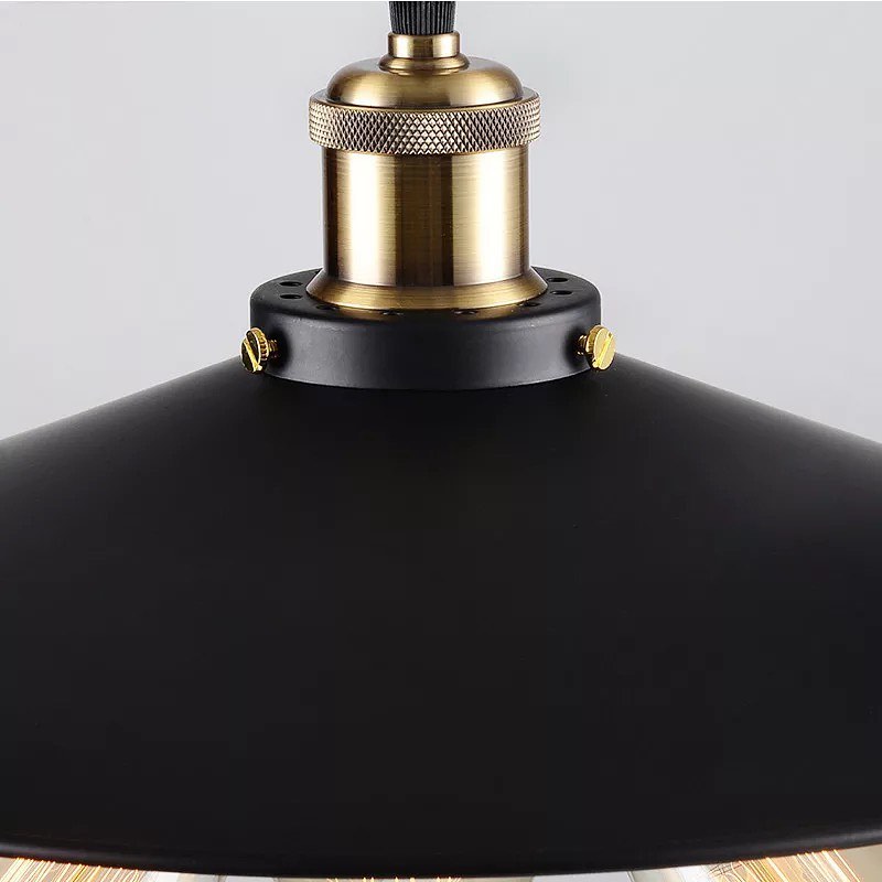 Industrial-style Triple Pendant Light