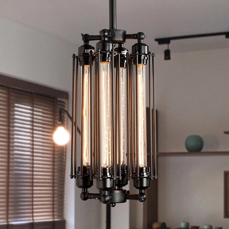 Vintage-style Industrial Pendant Light (Bulbs Incl.)