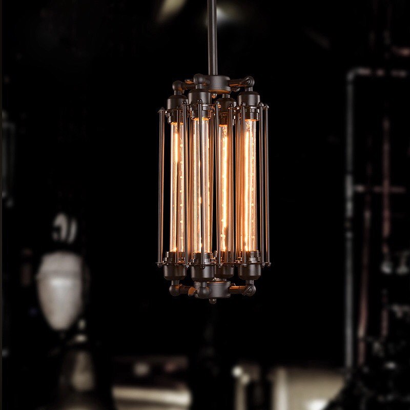 Vintage-style Industrial Pendant Light (Bulbs Incl.)