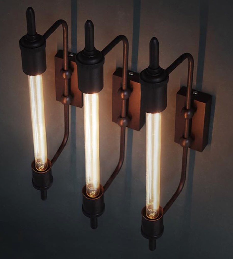 Industrial Wall Light (Bulb Incl.)