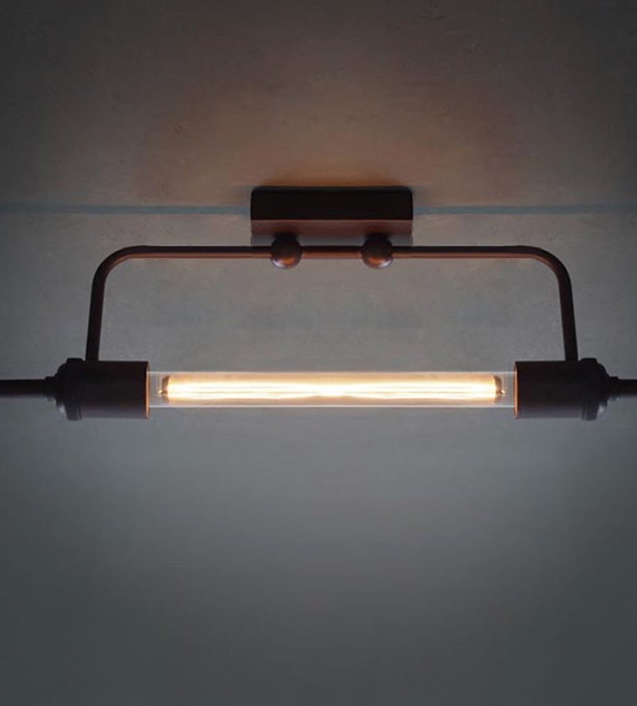 Industrial Wall Light (Bulb Incl.)