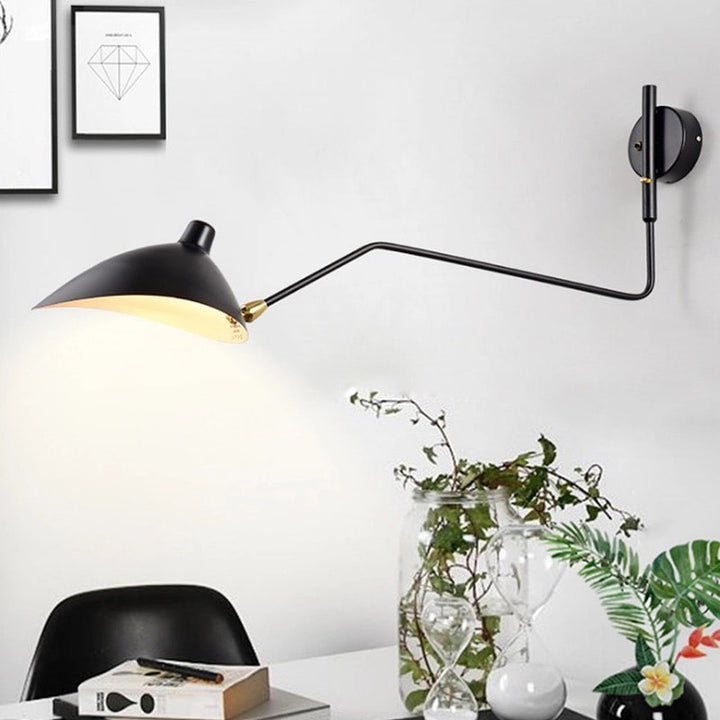 Adjustable Wall-Mounted Light with Modern Design