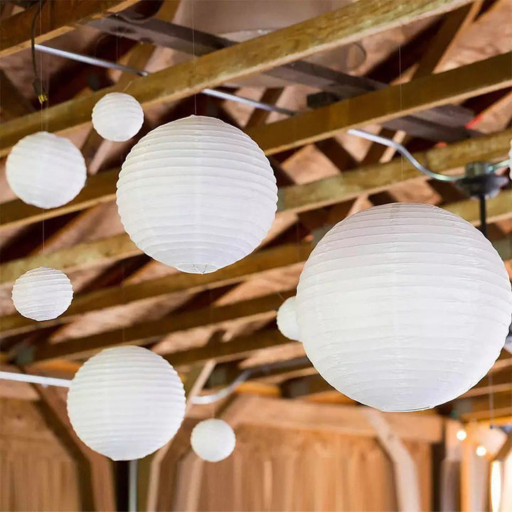 Pendant Lights with Paper Shade Design