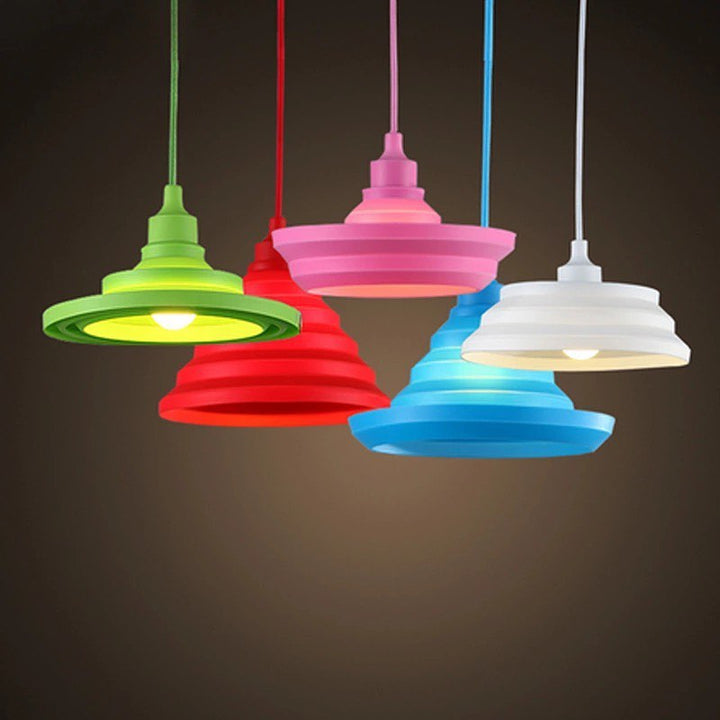 Pink Modern Hanging Pendant Light