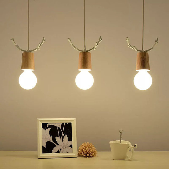 Antler Style Hanging Pendant Lights