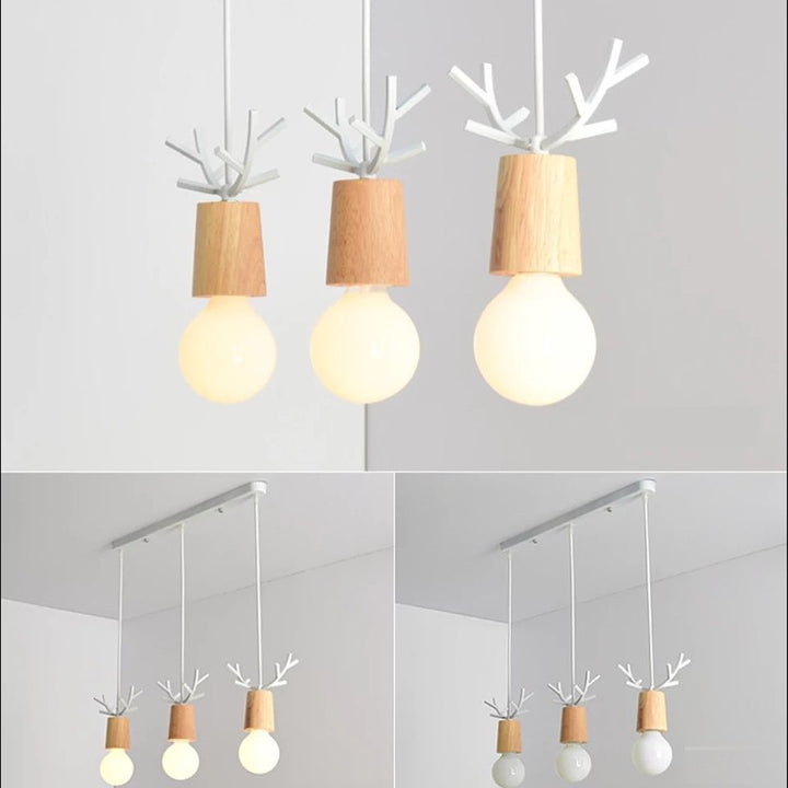 Antler Style Hanging Pendant Lights