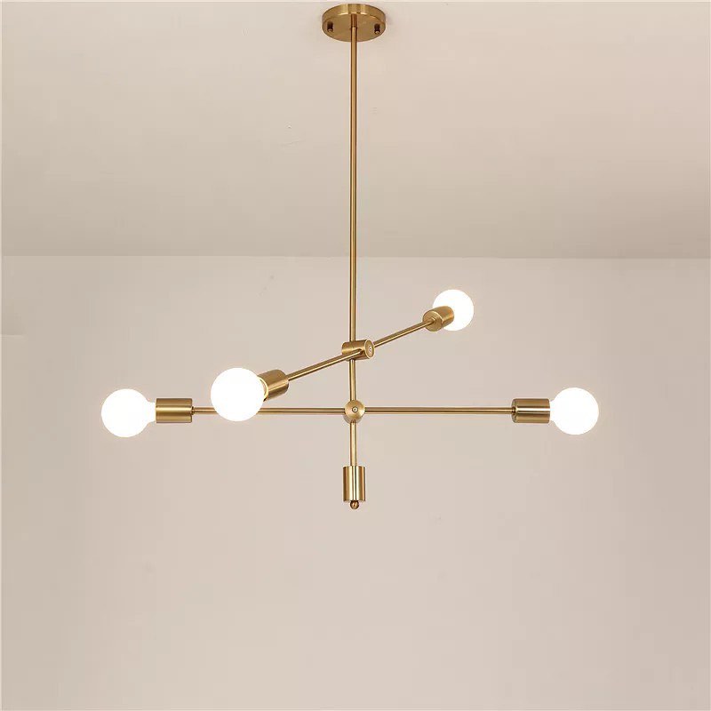 Modern Gold Branch Chandelier