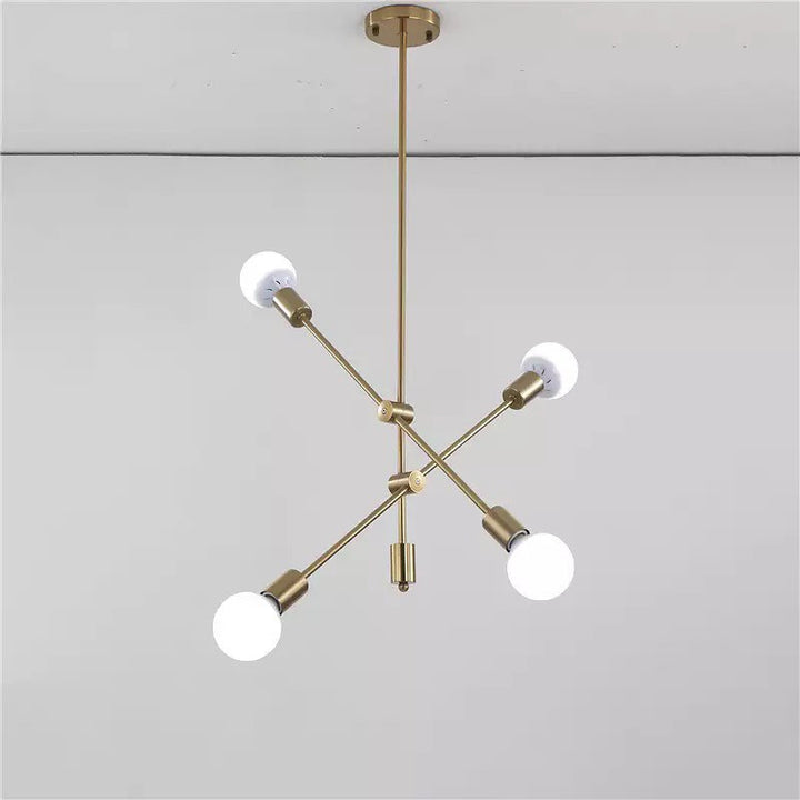 Modern Gold Branch Chandelier