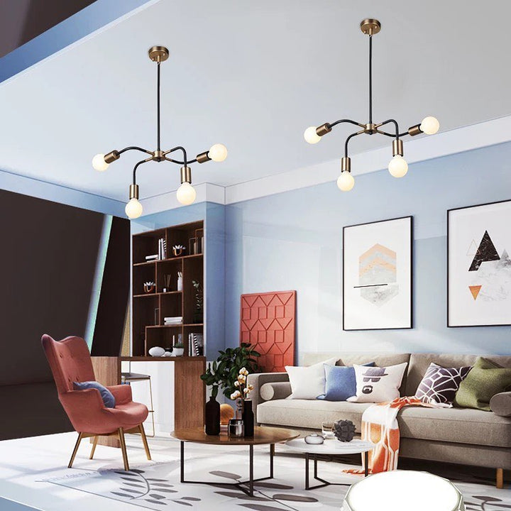 Modern 5-Light Ceiling Chandelier