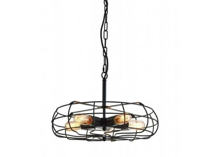 Industrial Cage Pendant Light