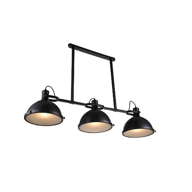 Industrial White Kitchen Island Pendant Lights with Dome Shades