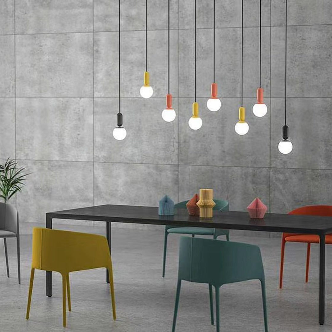 Lollipop Modern Globe Pendant Light with Minimalist Design