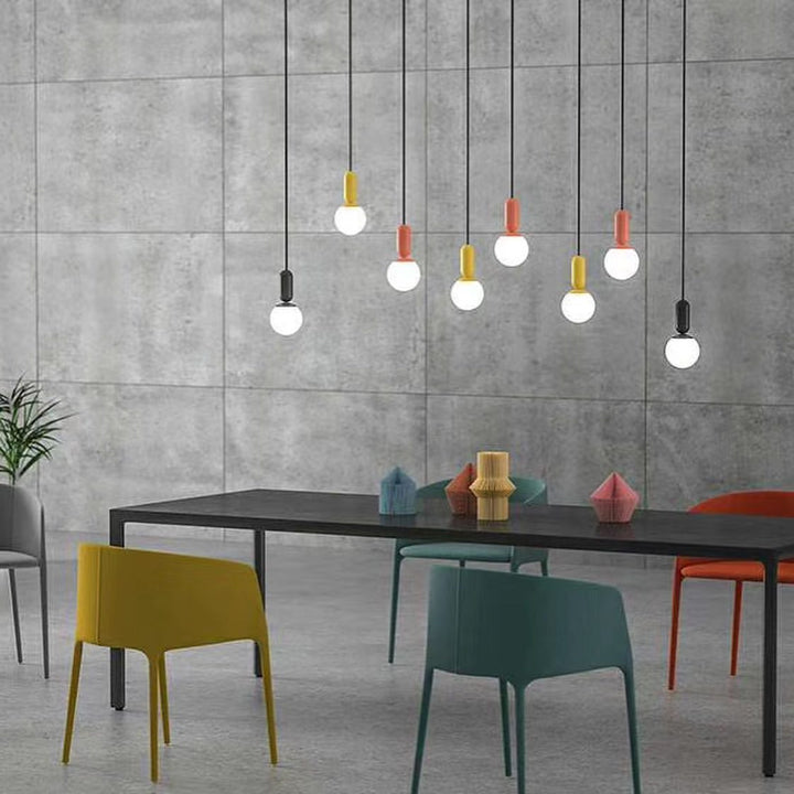 Lollipop Modern Globe Pendant Light with Minimalist Design