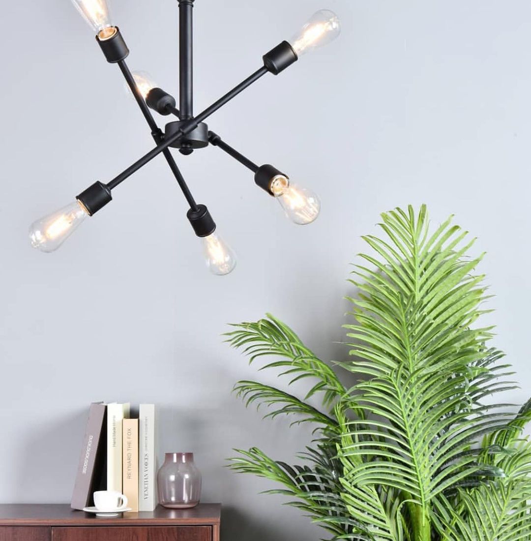 Modern Branch-Style Chandelier