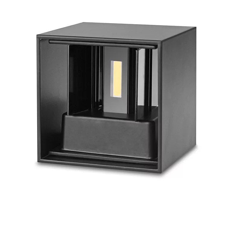 Modern Outdoor Cube Wall Light