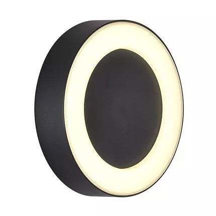 Modern Round Wall Light with LED Glow