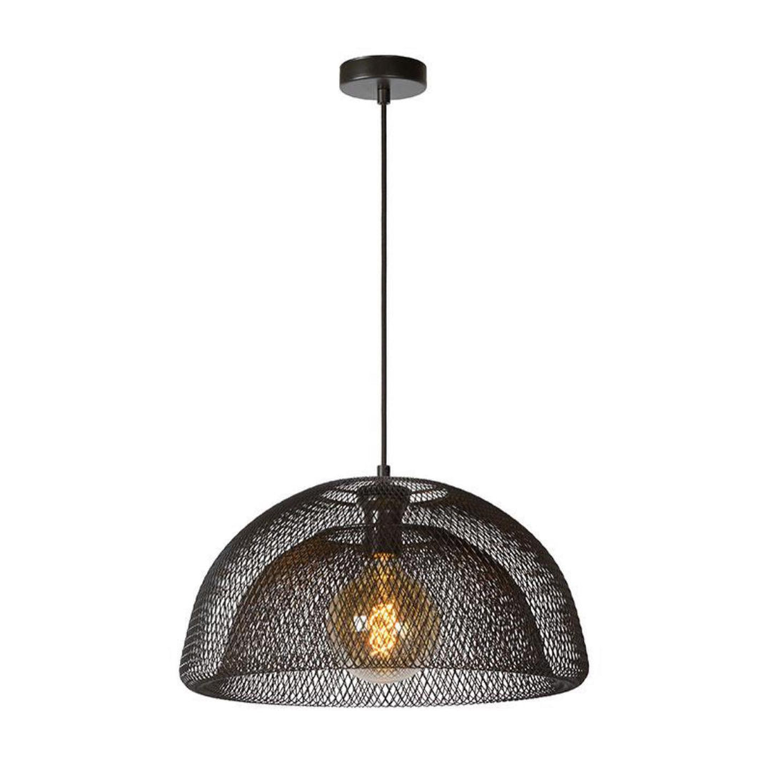 Industrial Black Wire Pendant Light