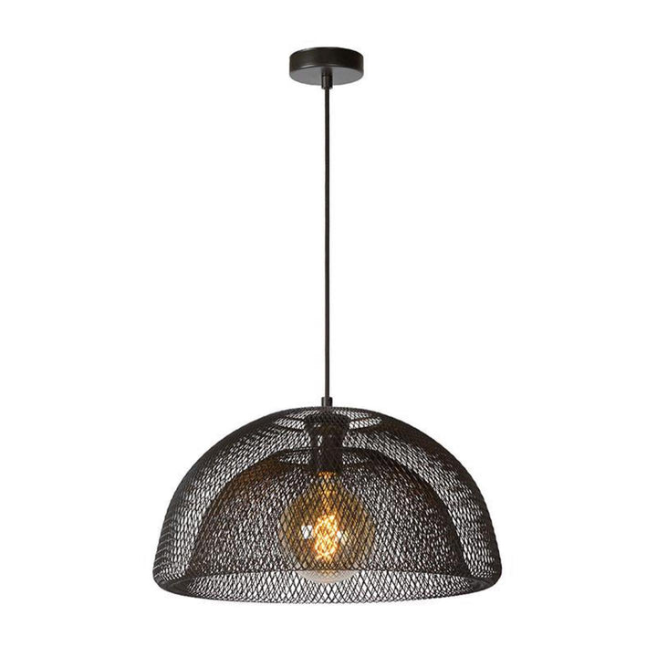 Industrial Black Wire Pendant Light