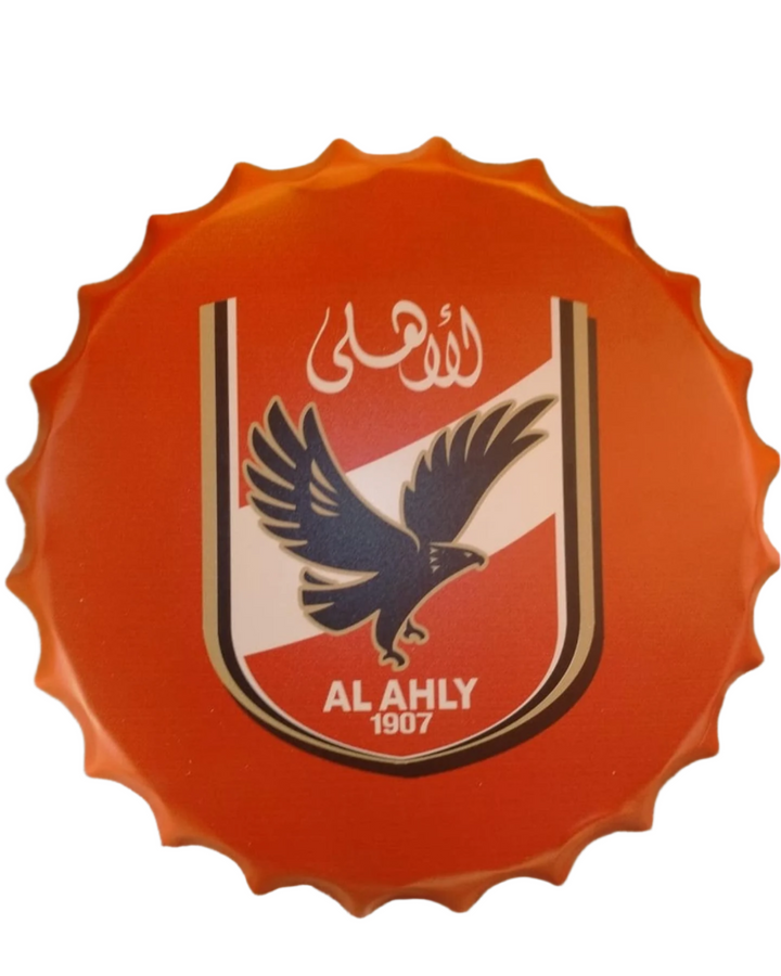 Bottle Cap Wall Art - Alahly Club