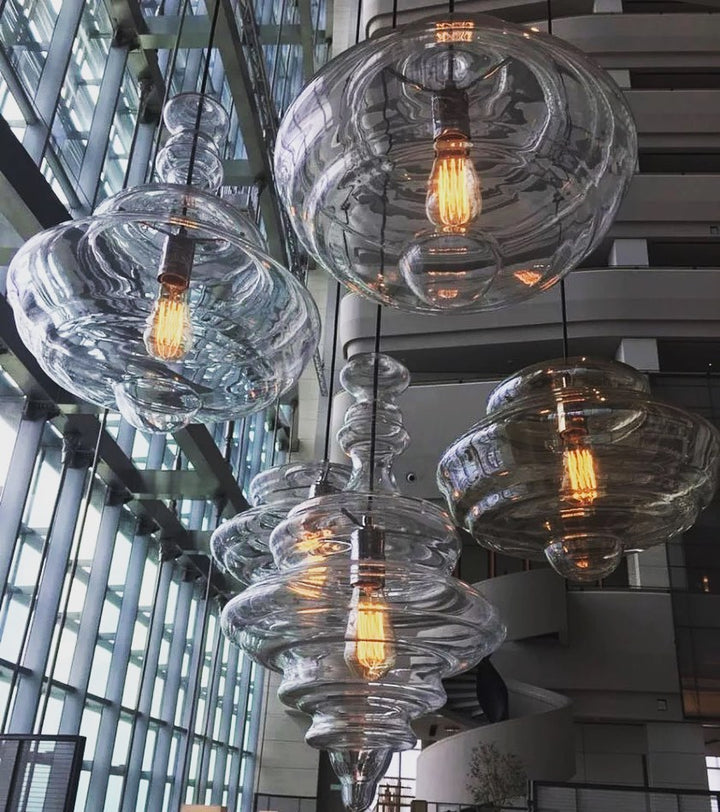 Elegant Glass Pendant Light